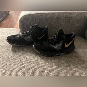 Nike Air Precision 2 Black Metallic Gold